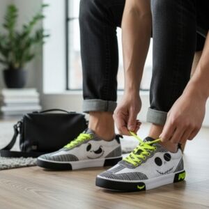 🥳 THE NIGHTMARE BEFORE Skellington SNEAKERS MENS 11.5